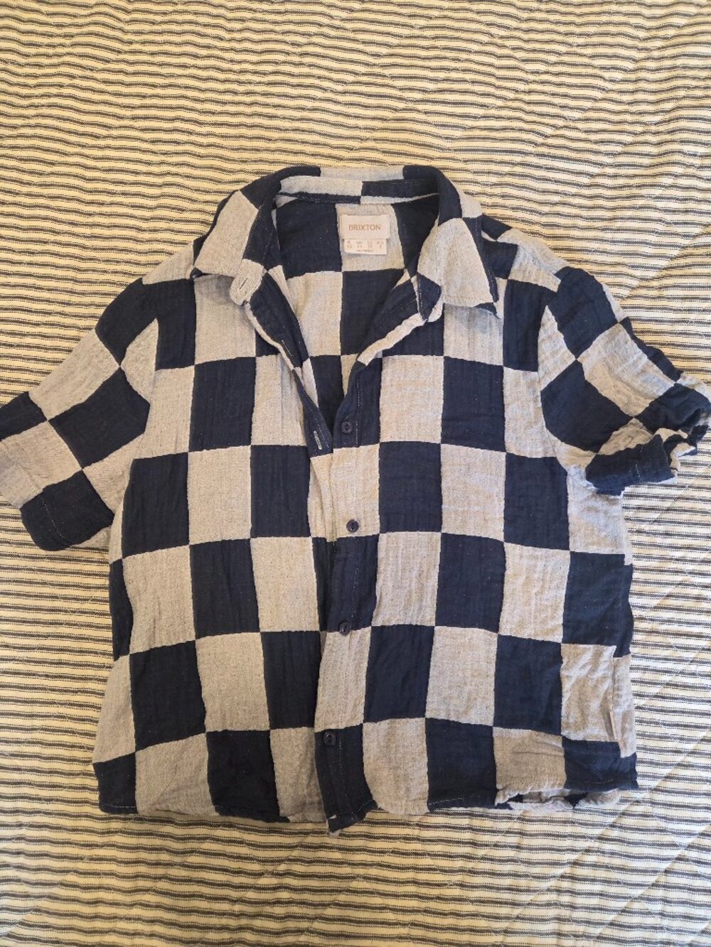 Brixton Checkered Top